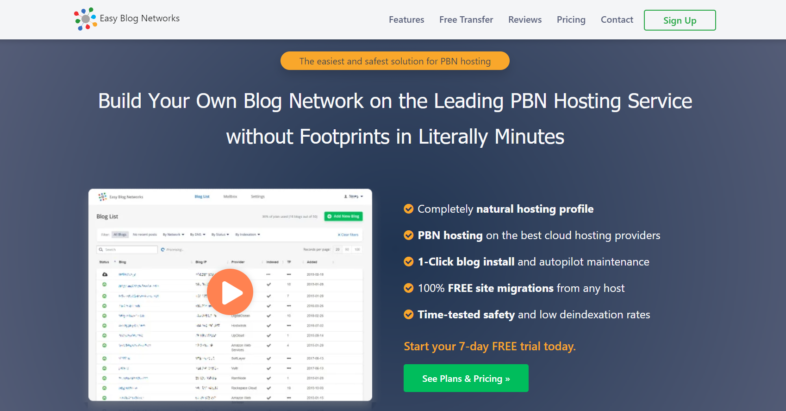Easy Blog Networks Best SEO Web Hosting for PBN